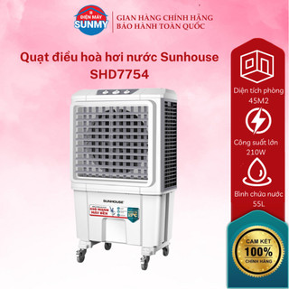 Quạt điều hòa hơi nước - máy làm mát không khí sunhouse shd7754