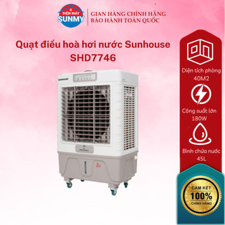 Quạt điều hòa hơi nước Sunhouse SHD7746 hàng trưng bày (không điều khiển- không remote)