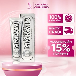 Kem đánh răng Italy Marvis Toothpaste 85ml giúp răng trắng sáng, nhiều mùi hương