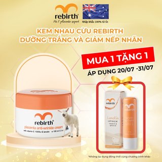 [Mua 1 tặng 1 trên livestream] Kem Dưỡng Ẩm Chống Nhăn Và Lão Hóa Da Rebirth Vitamin E (100ml)