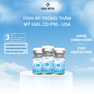 Kính áp tròng thẩm mỹ IGEL CD P38 - USA, lens che khuyết điểm cho mắt - Lens Optic