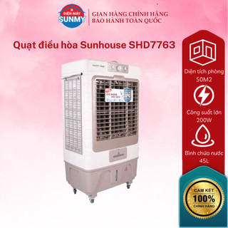 Quạt điều hòa hơi nước - Máy làm mát không khí Happy Time HTD7763