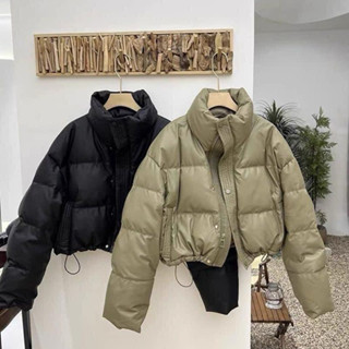  Áo Phao Béo Dáng Lửng Chất Da Pu Full Bảng Màu Hot Trend Hàng Quảng Châu OD 