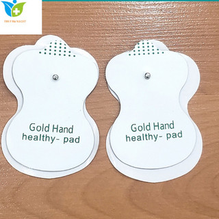 Cặp miếng dán xung Gold hand healthy pad dùng cho máy xung điện, điện trị liệu