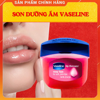 Son dưỡng môi Vaseline mềm mịn chống khô nứt, thâm môi dạng hũ 7gr