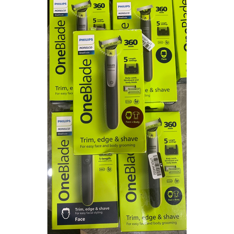  Philips Norelco OneBlade 360 - Tông đơ và cắt tỉa râu Philips Chính hãng Mới Nguyên seal 