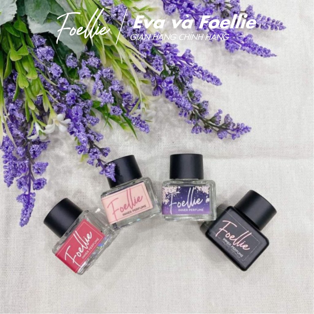 [COMBO 5ML] Nước Hoa Vùng Kín FOELLIE Lưu Hương Cực Lâu, Mùi Hương Nhẹ Nhàng, Quyến Rủ, Nồng Nàn
