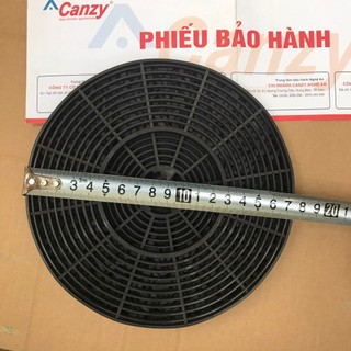 Vỉ than hoạt tính hút mùi Canzy, ống bạc thông gió sun mềm nhôm thoát khói