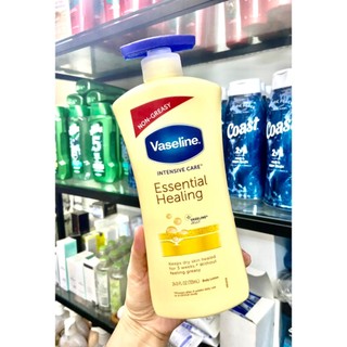 Sữa Dưỡng Thể Vaseline Intensive Care Deep ESSENTIAL HEALING dành cho da khô VM
