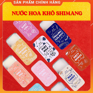 Nước hoa khô shimang - nước hoa khô mini dạng sáp shimang hương trái cây nhiệt đới