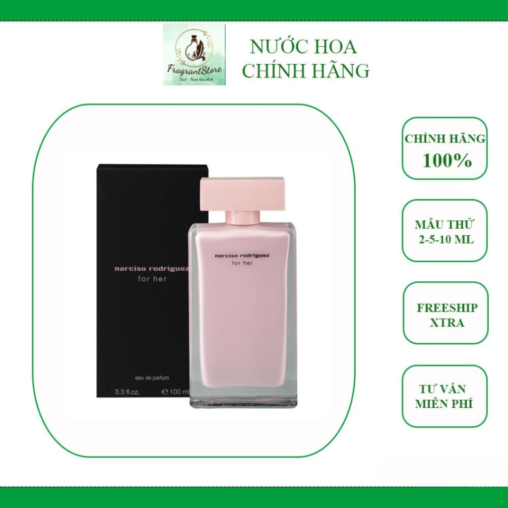 Nước hoa Narciso Rodriguez For Her EDP (mẫu thử)