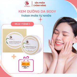 Kem Body phân tử nước vitamin B3 trắng da dưỡng da toàn thân trắng sáng sau 7 ngày 93SKINA