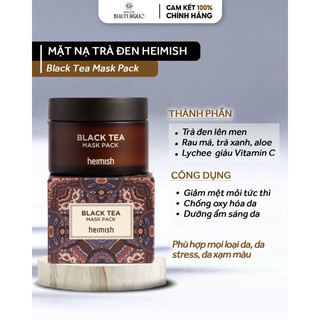 Mặt nạ trà đen HEIMISH BLACK TEA MASK PACK