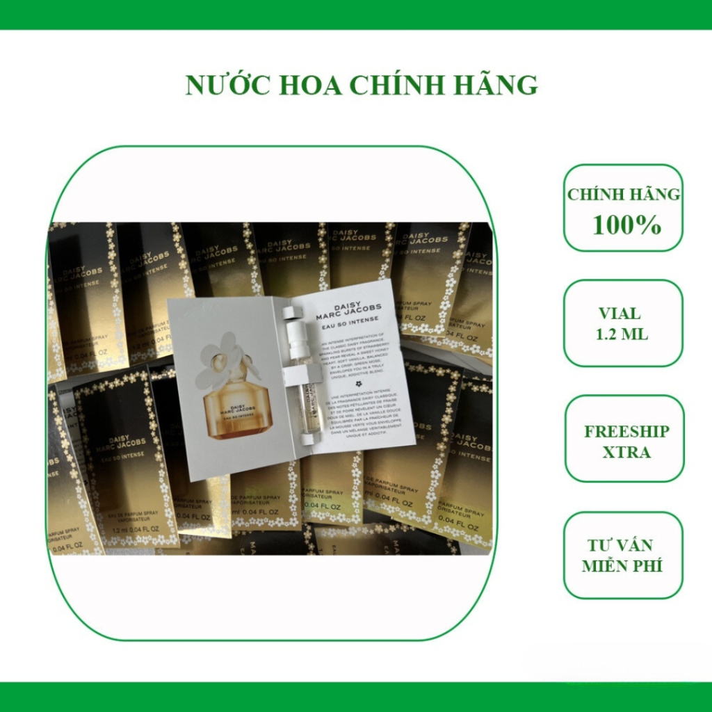 Vial Nước hoa Nữ Marc Jacobs Daisy Eau So Intense