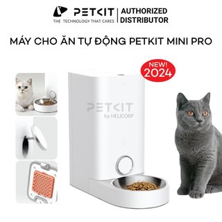 Máy ăn, máy nhả hạt cho mèo, chó tự động petkit fresh element mini pro - dung tích 2.85 lít