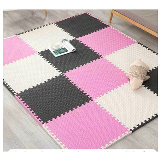 thảm xốp lót sàn vân khế 60x60x1cm (nhiều màu, được chọn màu)