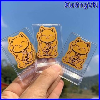 Mèo thần tài mạ vàng 24k - 12 con giáp rước lộc vào nhà