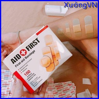 Hộp 100 miếng băng dán ugo