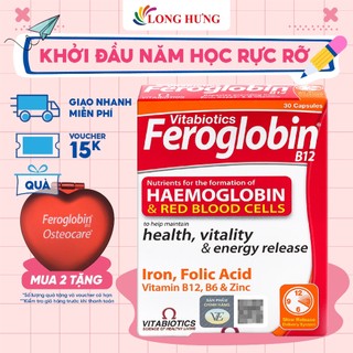 Viên uống Biocare Vitabiotics Feroglobin B12 bổ sung sắt