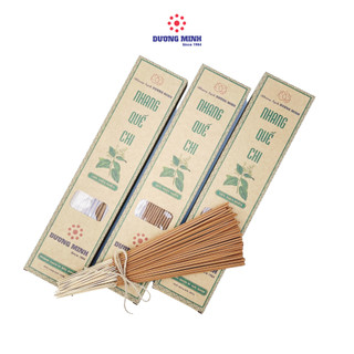 Nhang quế tự nhiên hộp 140cây Dương Minh nhang sạch 40cm 100% thành phần organic nhang thơm hương quế không hóa chất