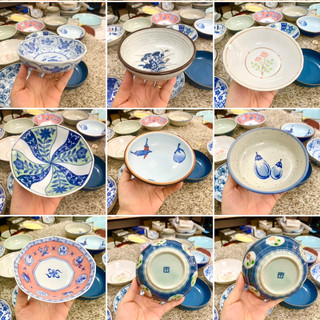    Nhiều mẫu   Chén banchan  tô nhỡ size nhỏ  size 14-15 cm cao 3-4cm - Gốm sứ Nhật Bản 