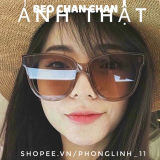 Kính râm kính mát nam nữ huyền thoại nâu đậm hot hit