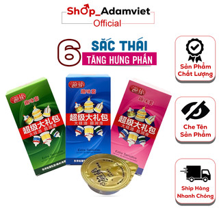 [CỰC HOT] Hộp 6 cái 6 kiểu Bao cao su EXTRA SENSITIVE Siêu Gân Gai Đôn Vòng Bi Lớn, Mạng Lại Cảm Giác Cực Mạnh Cho Cả 2.