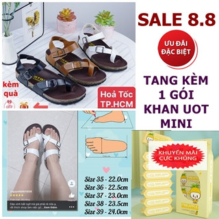 Giày sandal quai hậu xỏ ngón nữ đế trấu mang đi làm,đi học-kèm quà tặng
