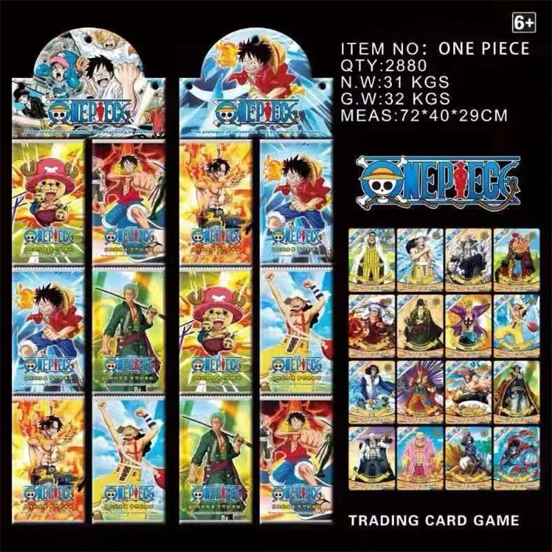 Bịch 36 Gói Thẻ Bài Hải Tặc One Piece ( 36 gói ×5 thẻ)