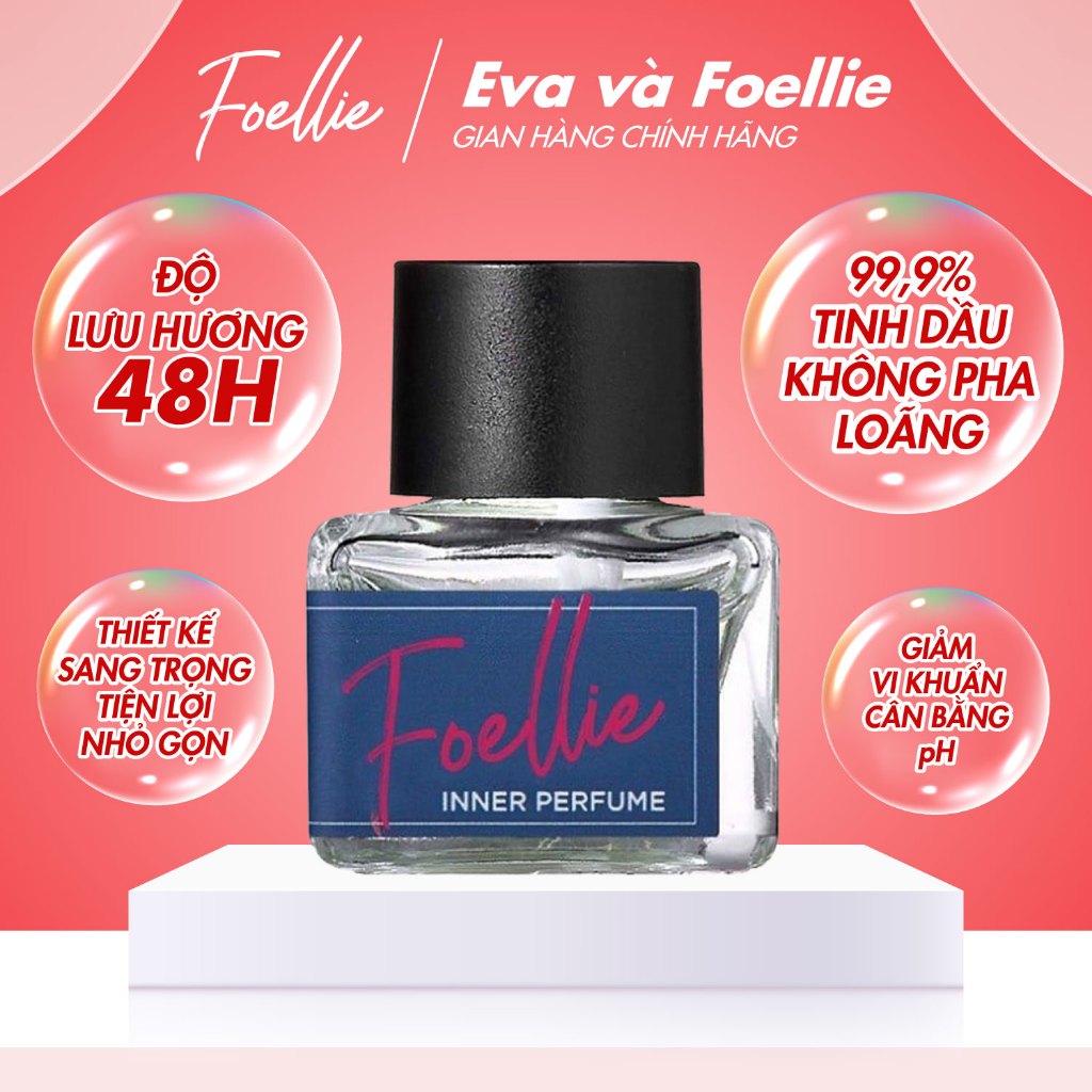 Nước Hoa Vùng Kín FOELLIE Hàn Quốc, Lưu Hương Cực Lâu, Chăm Sóc Da, Giúp Se Khít Vùng Nhạy Cảm 5ml 10ml