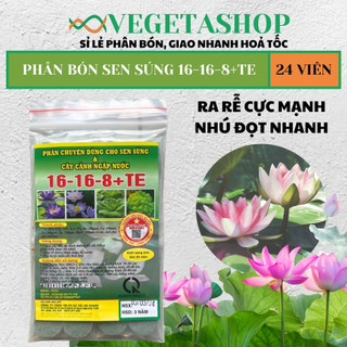 [ Hot ] Phân Bón Sen Súng- Cây Ngập Nước Thế Hệ Mới Hàm Lượng Cao 16-16-8+TE