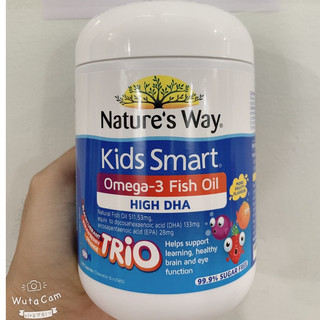 Kẹo Dầu cá cho bé Omega 3 Fish Oil Trio 180 viên của Úc ( Trio 180v )