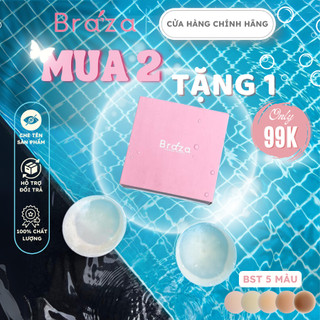 Miếng Dán Ti Tàn Hình Không Lộ Viền Nhiệt Tự Thân Cao Cấp Braza - 399 - 500