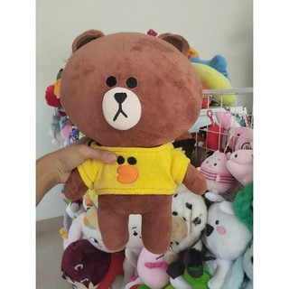 Gấu bông brow size 30-40cm
