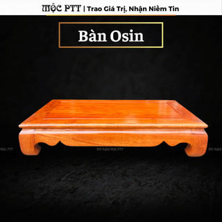 Bàn Osin , Bàn Trà mẫu Trơn gỗ Hương Đá nhiều kích thước trang trí nhà cửa