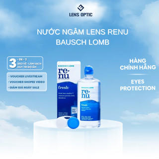 Nước ngâm lens Renu Bausch Lomb, nước rửa kính áp tròng USA -Lens Optic
