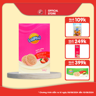 Bánh cookies lai phú kem dâu 270g