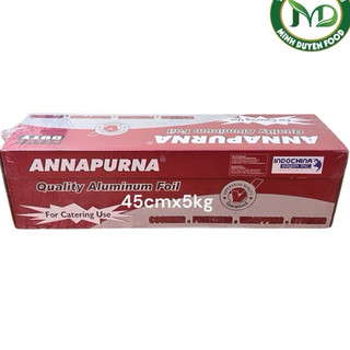Giấy bạc nướng 5Kg hàng chuẩn sịn - Màng nhôm 5kg khổ 45cm