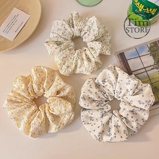 [Tím.Little] CÔT TÓC SCRUNCHIES HOA NHIỀU KIỂU- CỘT TÓC VẢI THỜI TRANG NỮ HOT TREND RẺ