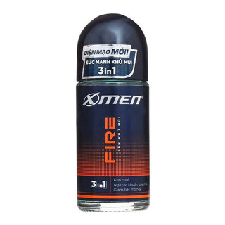Lăn khử mùi X-Men Fire Active thơm mạnh mẽ 50ml
