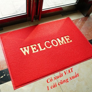 Thảm chống trơn PVC welcome 1.2x1.8m