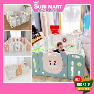 (🌞Link Hỏa tốc HCM) Quây cũi nhựa gấp gọn Newbe Buffalo TẶNG BÓNG + THẢM + VÒNG BỎNG RỔ, mẫu gấp gọn mới nhất 2024