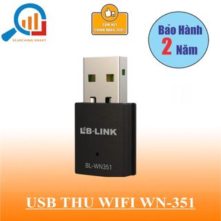 USB WIFI LB-LINK - WN351 thu wifi cho máy tính bàn, laptop - Bảo hành 2 năm !!!