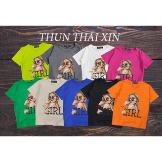Áo thun bé gái, áo thun nữ 8 - 68kg, chất thun Thái xịn
