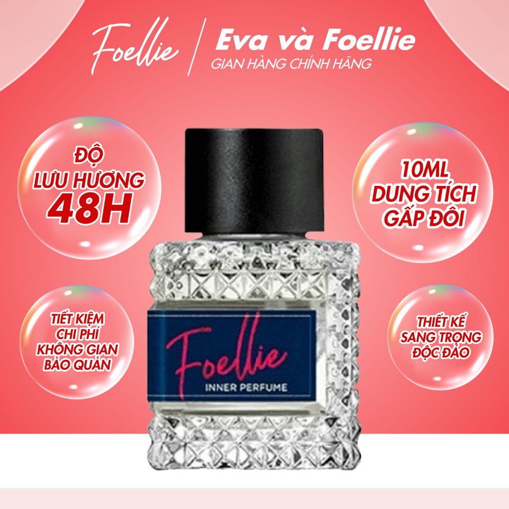 Nước Hoa Vùng Kín FOELLIE Hàn Quốc, Giúp Khử Mùi Thơm Tho, Lôi Cuốn, Se Khít Vùng Nhạy Cảm, Dành Cho Mọi Loại Da