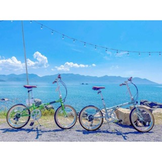 Nhập mã: XEDAPCL - Xe đạp gấp bánh 20 Calli X5 - phụ tùng Shimano Nhật Bản (tặng: đèn, dầu xích, lục giác)