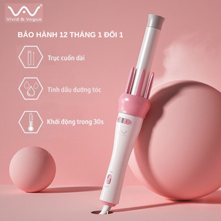 Máy uốn tóc tự động VIVID & VOGUE VAV022B trục size 28mm, Máy uốn tóc chính hãng VividVogue