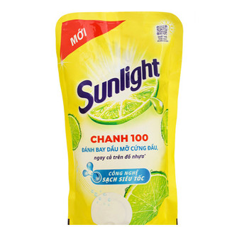 Túi nước rửa chén Sunlight Chanh 100 750g