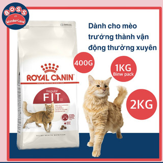 Hạt Royal canin Fit 32 CHÍNH HÃNG cho mèo trưởng thành vận động thường xuyên - Hạt cho mèo BINW pack