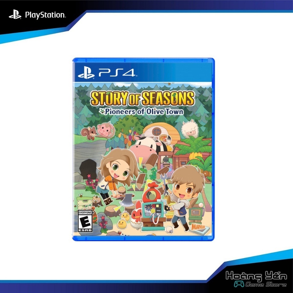Đĩa Game Story Of Seasons Pioneers Of Olive Town Ps4